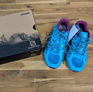 New Salomon Aero Running Shoes Sz 7